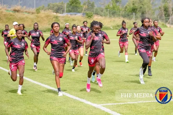 Les Grenadières se préparent pour leur premier match test