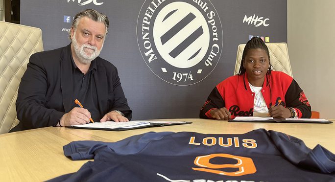 Le Montpellier HSC signe avec la Grenadière Kethna Louis