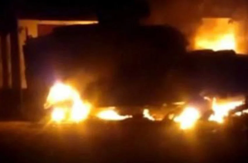 Violent Incendie au Marché 2000