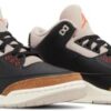Nike Mens Air Jordan 3 Retro Basketball Shoes - Image 4