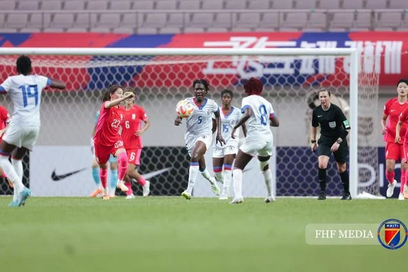  Défaite des Grenadières 2-1 face a la Corée du Sud