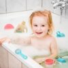 CUTE STONE Color Changing Play Kitchen Sink Toys, Children Electric Dishwasher Playing Toy with Running Water,Upgraded Real Faucet and Play Dishes,Pretend Play Kitchen Toys for Kids Boys Girls - Image 10