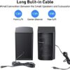 Bobtot Home Theater Systems Surround Sound Speakers - 800 Watts 6.5 inch Subwoofer 5.1/2.1 Channel Home Audio Stereo System with HDMI ARC Optical Bluetooth Input for 4K TV Ultra HD AV DVD FM Radio USB - Image 8