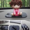 Enjoystore Cell Pads Non-Stick Anti-Slide Dash Phone Bracket Mat Car Dashboard Sticky Pad Adhesive Anti for Mobile Phone/ Electronic Gadgets GPS (5.11'' × 2.76'', 1 PCS Black) - Image 8