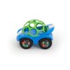 Bright Starts Oball Rattle & Roll Sports Race Car Toy Push and Go Vehicle, Easy Grasp, Ages 3 Months +, Blue - Image 3
