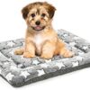 Kigmmro Dog Bed Mat, Reversible Dog Crate Pad for Medium Small Dogs, Machine Washable Pet Bed Pad for 22-inch Kennel, Portable and Soft Pet Bed Mat - Image 2