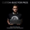 Logitech G PRO Mechanical Gaming Keyboard, Ultra Portable Tenkeyless Design, Detachable Micro USB Cable, 16.8 Million Color LIGHTSYNC RGB Backlit Keys - Image 3