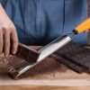 Deiss PRO Lemon Zester & Heavy Duty Cheese Grater & Vegetable Grater — Parmesan Cheese Lemon, Garlic, Nutmeg, Chocolate, Fruits, Vegetables, Ginger Grater - Cheese Shredder & Stainless Steel Grater - Image 6