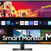 SAMSUNG 43" M70B Series 4K UHD USB-C Smart Monitor & Streaming TV, 4ms, 60Hz, HDR10, Wireless Display, Gaming and IoT Hubs, Alexa Built-in, 2022, LS43BM702UNXZA, Black - Image 2