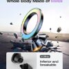 VICSEED Fit for MagSafe Car Mount [Colorful Gradient] Magnetic Phone Holder for Car Dashboard [Lasting & Never Fall] All Metal Sturdy Phone Mount for Car Dash Fit iPhone 14 13 12 Pro Max All Mobile - Image 7