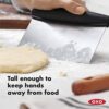 OXO Good Grips Stainless Steel Scraper & Chopper,Silver/Black - Image 6