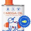 Native Pet Omega Oil for Dogs - Dog Fish Oil Supplements with Omega 3 EPA DHA - Supports Itchy Skin + Mobility - Omega 3 Fish Oil for Dogs Liquid Pump is Easy to Serve - a Fish Oil Dogs Love! (8 oz) - Image 2