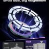 VICSEED Fit for MagSafe Car Mount [Colorful Gradient] Magnetic Phone Holder for Car Dashboard [Lasting & Never Fall] All Metal Sturdy Phone Mount for Car Dash Fit iPhone 14 13 12 Pro Max All Mobile - Image 3