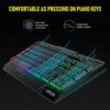RGB Gaming Keyboard and Mouse,Wired Mouse and Keyboard LED Backlit Computer Keyboards&Mouse 6buttons 3200DPI&Gaming Mousepad for PC PS4 Xbox - Image 10