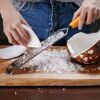 Deiss PRO Lemon Zester & Heavy Duty Cheese Grater & Vegetable Grater — Parmesan Cheese Lemon, Garlic, Nutmeg, Chocolate, Fruits, Vegetables, Ginger Grater - Cheese Shredder & Stainless Steel Grater - Image 10