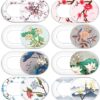 Laptop Camera Cover Slide Cute Flower 8 Pack, Webcam Cover Slide Phone Camera Cover, Ultra-Thin Computer Camera Cover Slide Blocker Slider Fits iPhone MacBook Laptop, Desktop, PC, Tablet - Image 2