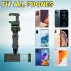 360° Car Rearview Mirror Mount Stand Holder for Cell Phone and Gps, 2023 New Universal Adjustable Phone Holder, Can Be Fixed and Adjusted Automobile Cradles, Suitable for All Phone Models (Green) - Image 5