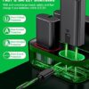 Charger for Xbox One Controller Battery Pack with 4 x 1200mAh USB Rechargeable Xbox One Battery Charger Station for Xbox Series X|S, Xbox One S/One X/One Elite Controllers-Accessories Kit for Xbox One - Image 4