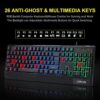 RGB Gaming Keyboard and Mouse,Wired Mouse and Keyboard LED Backlit Computer Keyboards&Mouse 6buttons 3200DPI&Gaming Mousepad for PC PS4 Xbox - Image 3