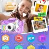 Seckton Kids Camera Toys for Girls Ages 3-8, Children Digital Video Camera with Protective Silicone Cover, Christmas Birthday Gifts for 3 4 5 6 7 8 Year Old Girls with 32GB SD Card - Image 3