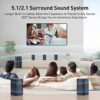 Bobtot Home Theater Systems Surround Sound Speakers - 800 Watts 6.5 inch Subwoofer 5.1/2.1 Channel Home Audio Stereo System with HDMI ARC Optical Bluetooth Input for 4K TV Ultra HD AV DVD FM Radio USB - Image 3