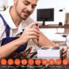 STREBITO Precision Screwdriver Set 142-Piece Electronic Repair Tool Kit with Torx T5 T6 T8 T15, Triwing Y000, Star P5, Gamebit, Tech Toolkit for Computer, Laptop, iPhone, Nintendo, PS5, Ring, Orange - Image 8