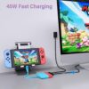 Battony USB C to HDMI Adapter for Nintendo Switch/Switch OLED/MacBook Pro Air/iPad Pro/Android Phone, USB3.0 5GBps Date Transfer, USBC to 4K HDMI Output Multiport Converter Adaptor for Switch Dock - Image 9