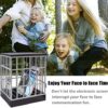 Jail for Phone Cell Phones Prison Phone Jail Cell Phones Prison Lock Up Safe Smartphone Stand Holders Classroom Home Table Office Storage Gadget -Family Time, Party Fun Novelty Gift Idea - Image 3