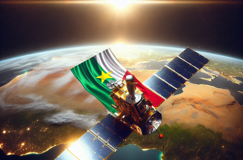  Le Sénégal a maintenant son propre satellite en orbite