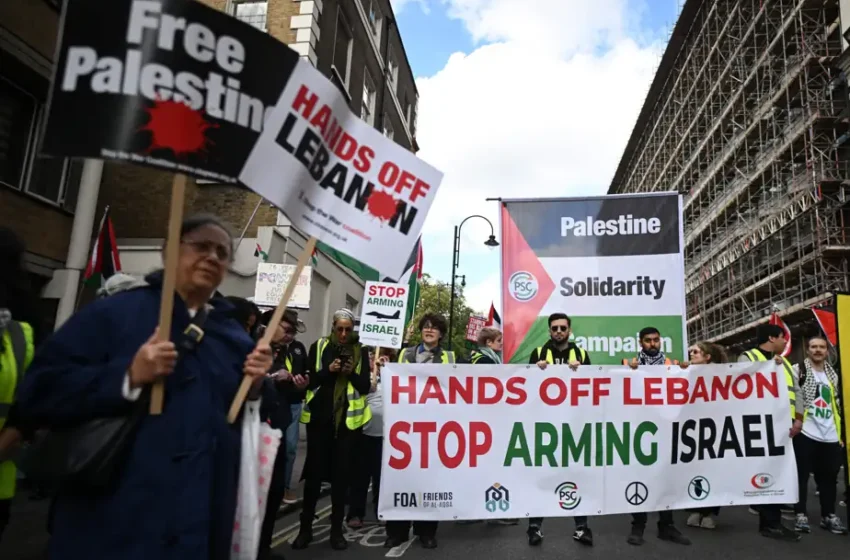 Des manifestations anti-israéliennes à travers le monde